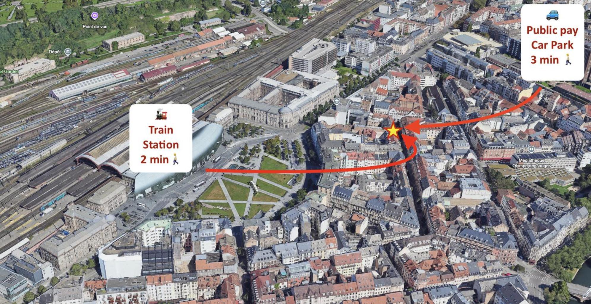 Appartement 2P Strasbourg Centre Εξωτερικό φωτογραφία